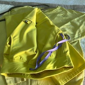 Citrine made cargo scrub pants